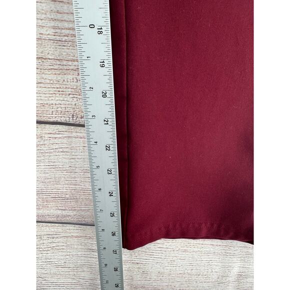 Figs Maternity Technical Scrub Pants Womens XXL/P Maroon PO# 2257 - Picture 11 of 11